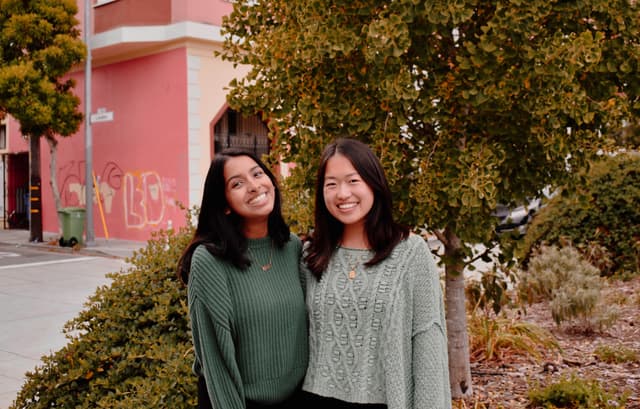 Devi and Jianna - Founders of Leafpress